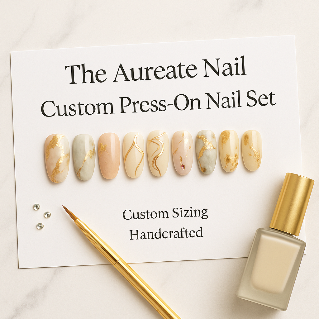 Custom Press-On Sets – Inspired by You, Designed by Aureate