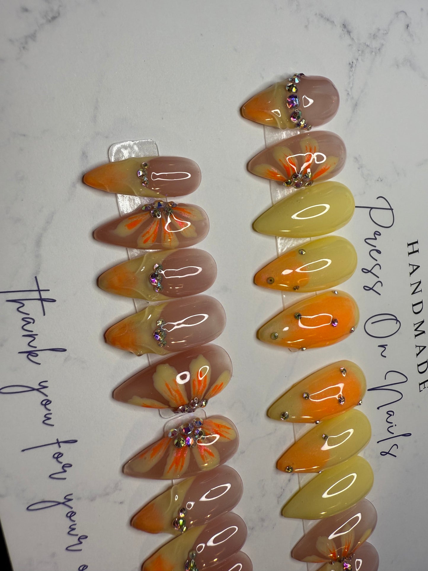 20 piece medium stiletto press on set