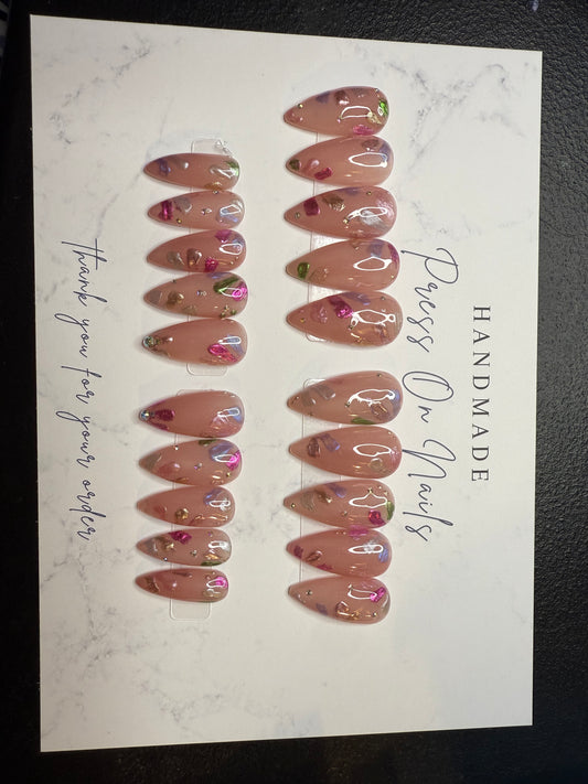 20 piece medium stiletto press on set