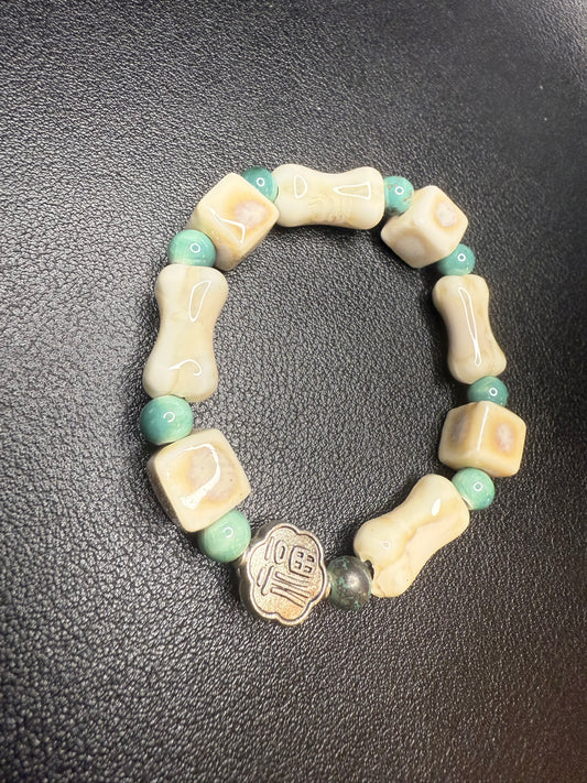 Handcrafted ceramic beads